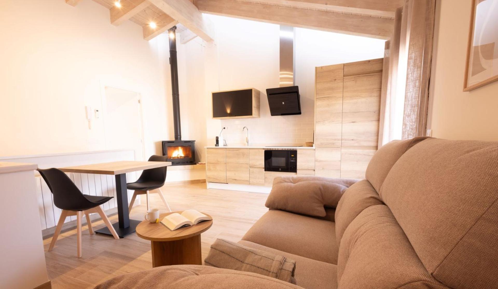 El Sueno Del Buho 6. Atico Con Chimena Appartement Beceite Buitenkant foto